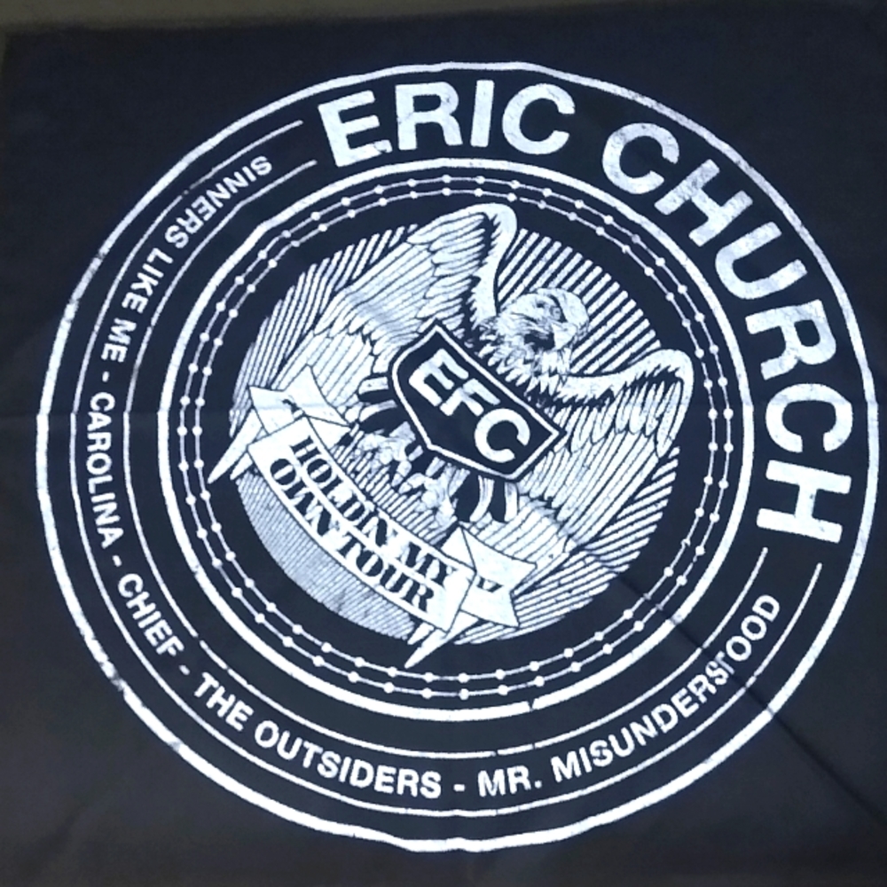 NWOT Eric Church Bandana